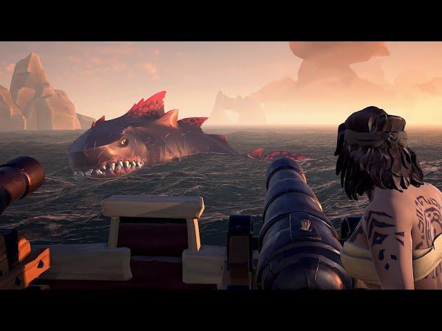 Sea of Thieves | First Encounters with the Kraken, Megalodon, and More!