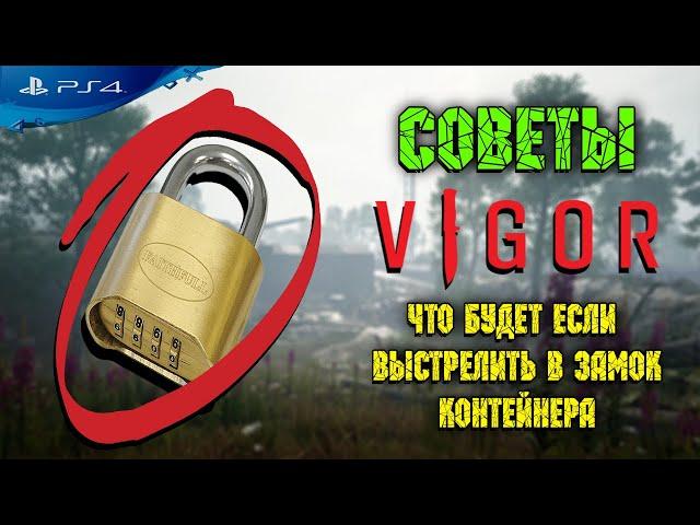 VIGOR - Вигор PS4 | ДЛЯ НОВИЧКОВ | СОВЕТЫ | ЧТО БУДЕТ ЕСЛИ ВЫСТРЕЛИТЬ В ЗАМОК КОНТЕЙНЕРА