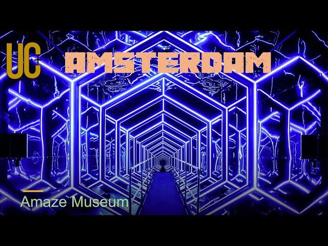 BREATHTAKING Amaze Amsterdam, an Immersive Audiovisual Experience, Amsterdam, Netherlands.