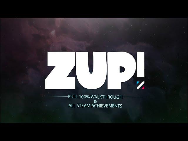 Zup! Z (100% Full Game Walkthrough & All Steam Achievements)