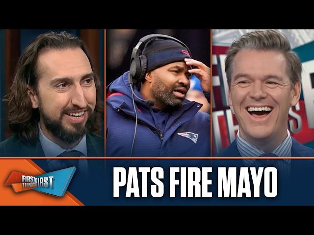 Patriots fire Jerod Mayo, Giants keep Daboll, run it back with Mike McCarthy? | FIRST THINGS FIRST