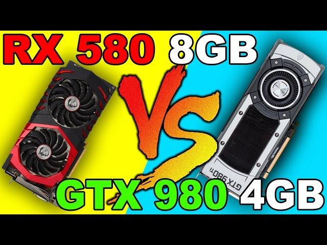 RX 580  VS GTX 980  | DX12  AND  DX11 | Comparison