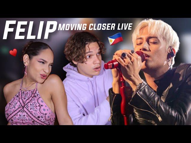 Waleska & Efra react to SB19's Felip 'Moving Closer' Live for the first time