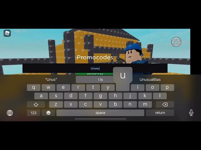 New roblox arsenal code (April 1st)