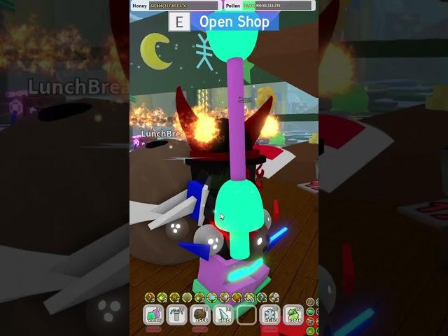 ALL Shine Locations *THE GAMES* Bee Swarm Simulator | Roblox #shorts