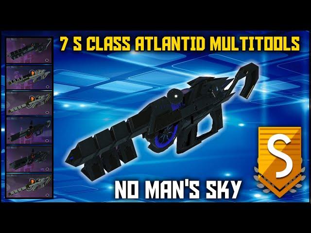 No Man's Sky Worlds - 7 S Class Atlantid Multitools - EASY FIND EUCLID ! - No Mans Sky Worlds 2024