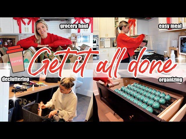 *NEW* GET IT ALL DONE LIFE UPDATE HEALTHY GROCERY HAUL, EASY MEAL, CLEAN & DECLUTTER TIFFANI BEASTON