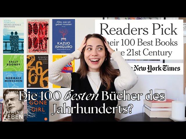 Die 100 BESTEN BÜCHER des 21. JAHRHUNDERTS - habe ich sie gelesen? | Reader's Pick New York Times