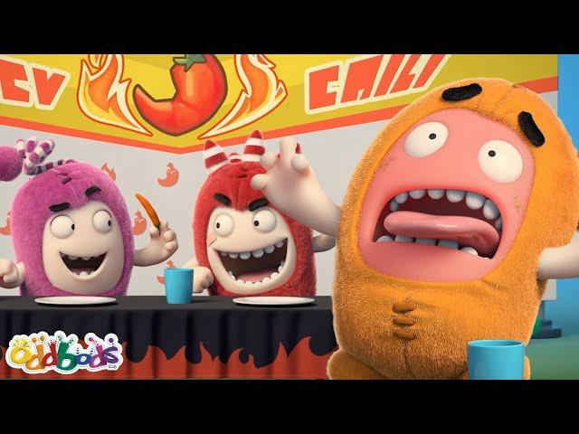 Горячие перцы | Чуддики | Смешные мультики для детей Oddbods