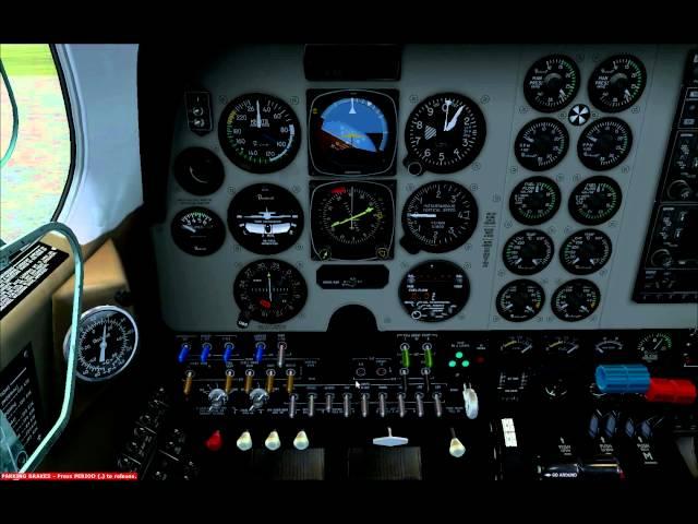 Fsx Basic Baron 58 start up