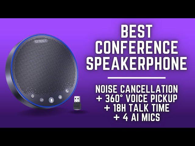 Best Conference Speakerphone for Home Office | EMEET OfficeCore M3 Wireless Speakerphone Review