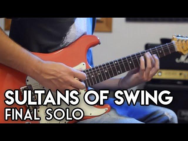 Sultans of swing FINAL SOLO - Dire Straits  cover by Elia Garutti