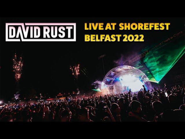 David Rust live at Shorefest, Belfast 2022 (FULL HD SET)