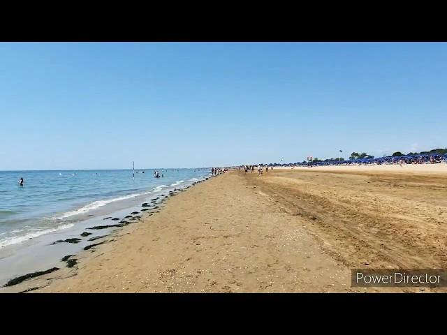 Италия Бибионе пляж после ( COVID-19) Короны 27.06.2020 Bibione 2020