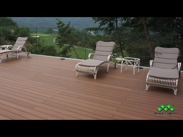 NewTechWood UltraShield - Teak Decking