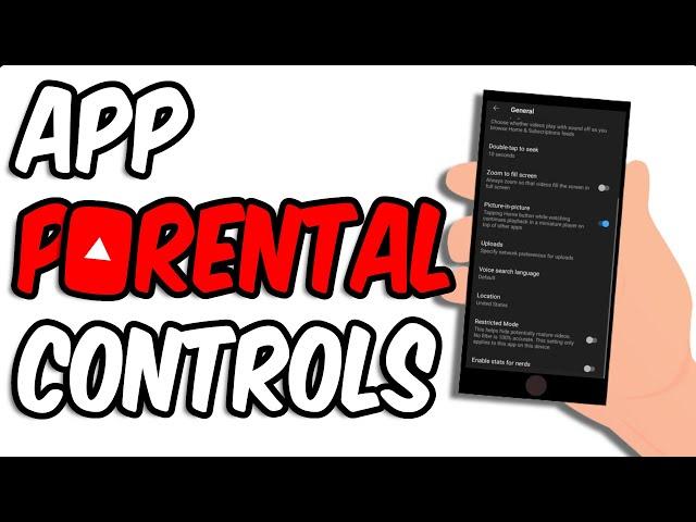 How to Setup Youtube PARENTAL CONTROLS on Youtube App - Fast!