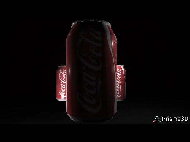 coca cola commercial in prisma 3d