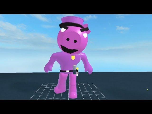 Roblox Piggy PURPLE GUY ANIMATION - Roblox Piggy Fangame