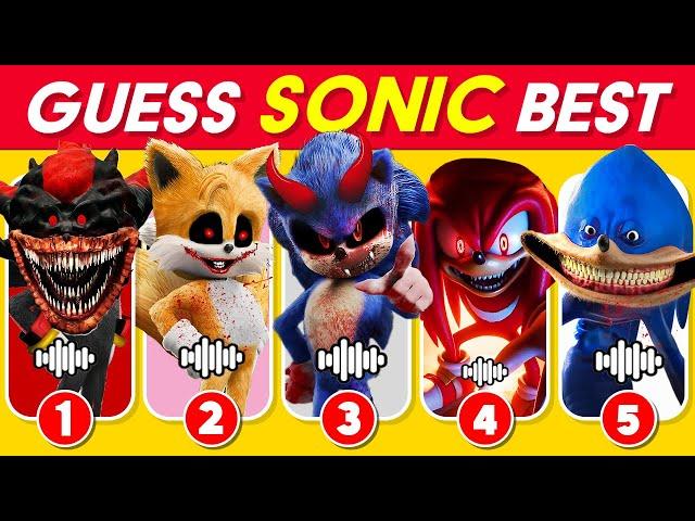 Guess The Sonic Demons the Hedgehog 3 Characters by Voice  Sonic the Hedgehog 3 Movie Quiz