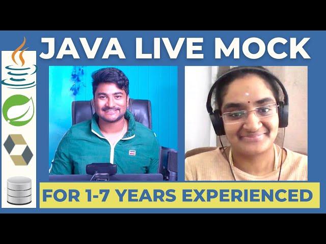 Java Mock Interview - Java interview questions and answers for experienced | Top Spring Boot QNA