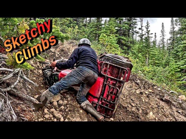 He Atempts Western Canada's Toughest Trail on a 40 Yr Old 3 Wheeler