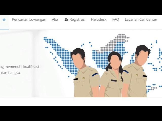 Mengenal Website Pendaftaran CPNS 2018 sscn.bkn.go.id Yang Akan di Launching