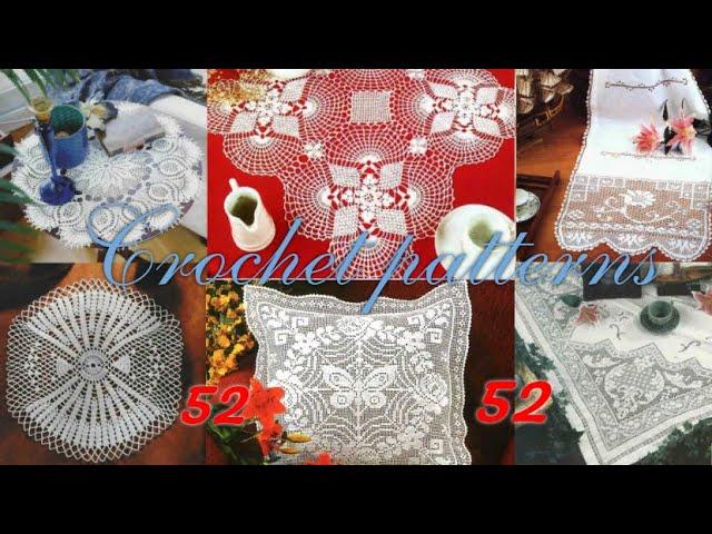 CROCHET PATTERNS N52 /Σχέδια για βελονάκι .#(2022)