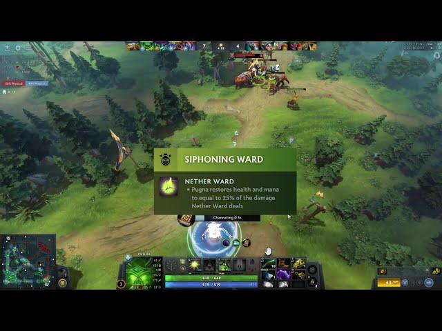 [7.36a] Pugna with Siphoning Ward