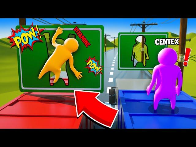 PASS AUF VOR DER RIESEN WAND IN GANG BEASTS!