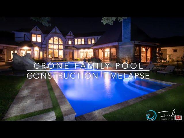 Crone Family Pool Construction Time-lapse by Mike Farley