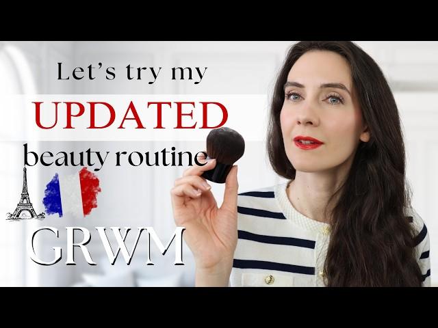 GRWM My NEW French Beauty Routine to treat my tired skin | CHANEL makeup favorites & more