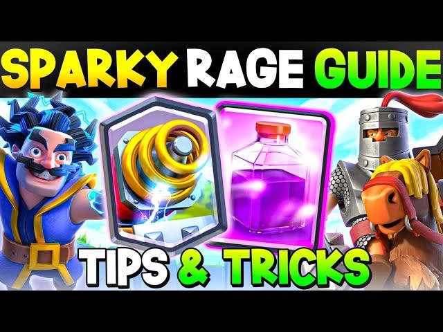 SPARKY RAGE TUTORIAL | TIPS AND TRICKS #tipsandtricks