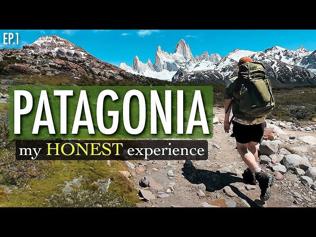 Solo Backpacking PATAGONIA ️ ARGENTINA : An HONEST Travel Vlog