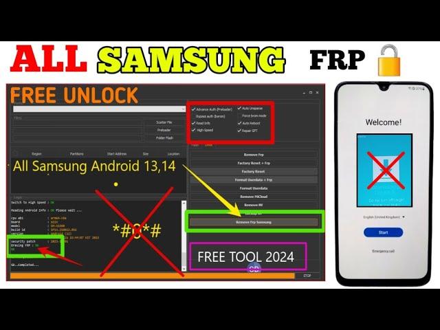 Samsung Frp Bypass Latest Security || All Samsung Google Account Bypass || New Tool Free