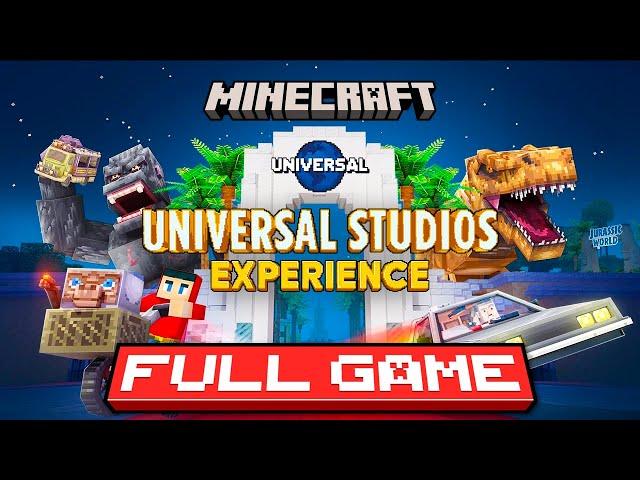 Minecraft x Universal Studios Experience DLC - Full Gameplay Playthrough (Full Game)