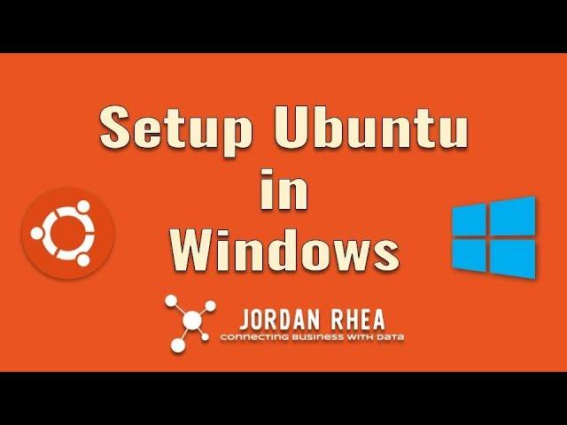 Setting up a Ubuntu development environment on Windows