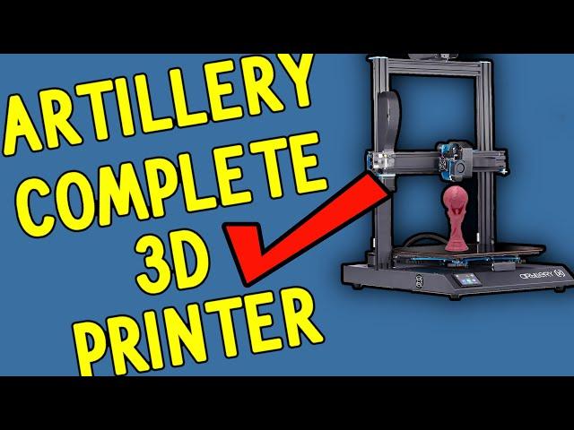 Artilery Sidewinder X1 pros and not too many cons, Finally a complete 3D printer