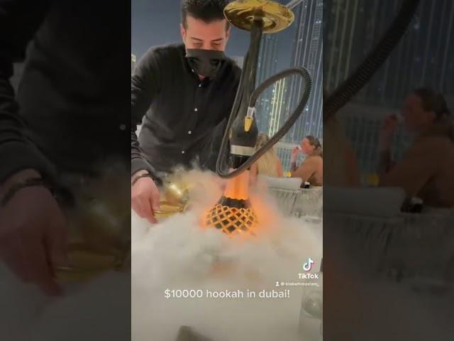 $10k Hookah in Dubai!