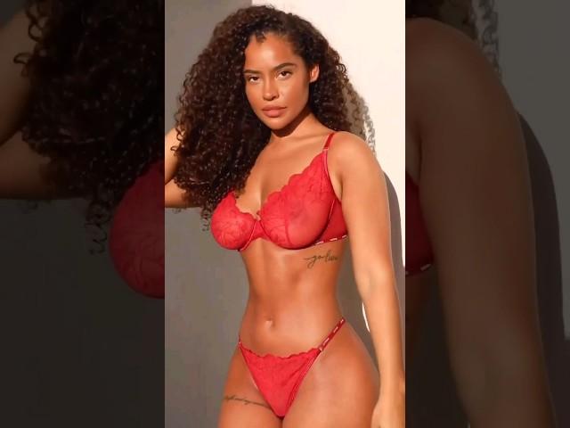 American Model Malaika Terry #beauty #fashion #model #youtubeshorts