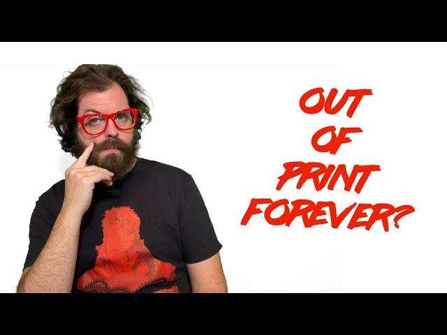 Going Out Of Print Forever? Physical Media and the OOP Problem