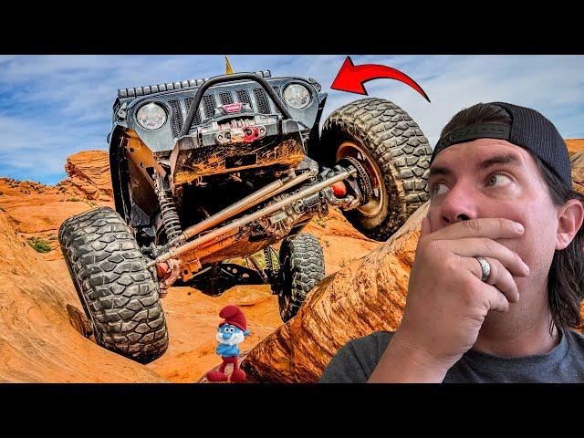 Luna finally Broke her Jeep  | Papa Smurf Sand Hollow