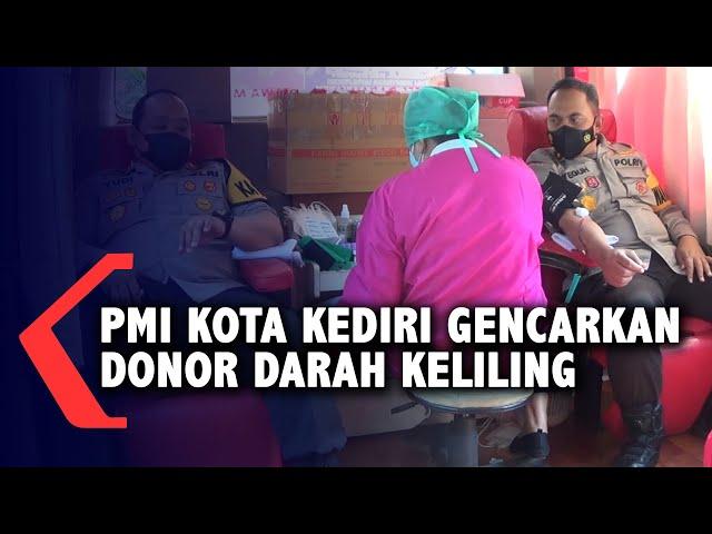 PMI Kota Kediri Gencar Lakukan Donor Darah Keliling