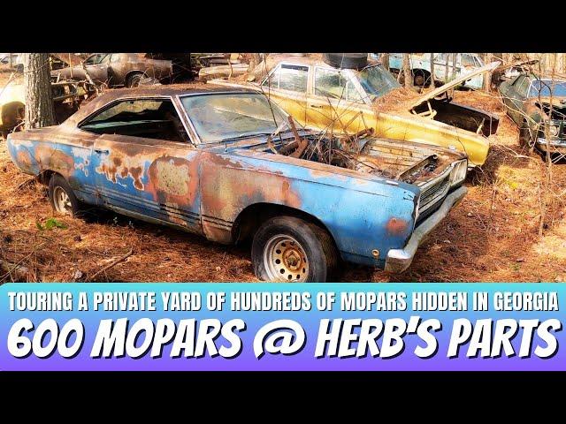 Nearly 600 Mopars Hidden in The Georgia Woods at Herb's Parts & AMS Obsolete