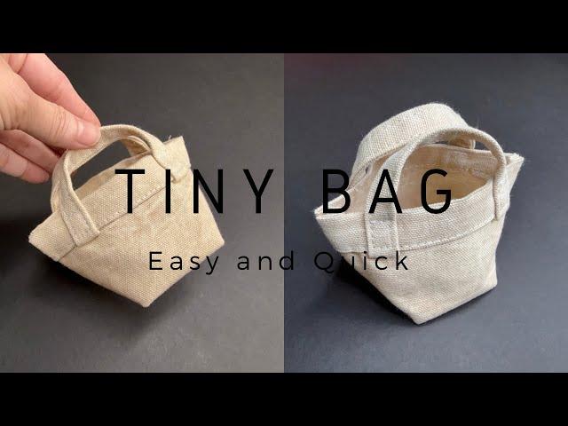 How to Sew Cute TINY BAG ️Gifts Bag Ideas So Easy and Quick @AmyGDIY