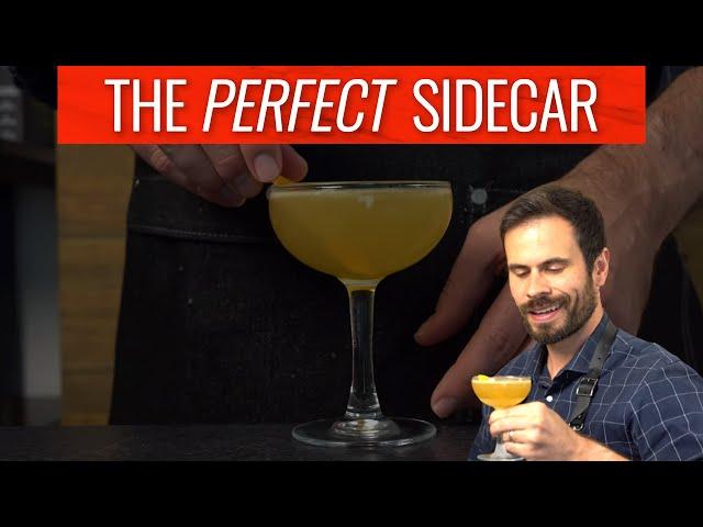 The Perfect Sidecar Cocktail