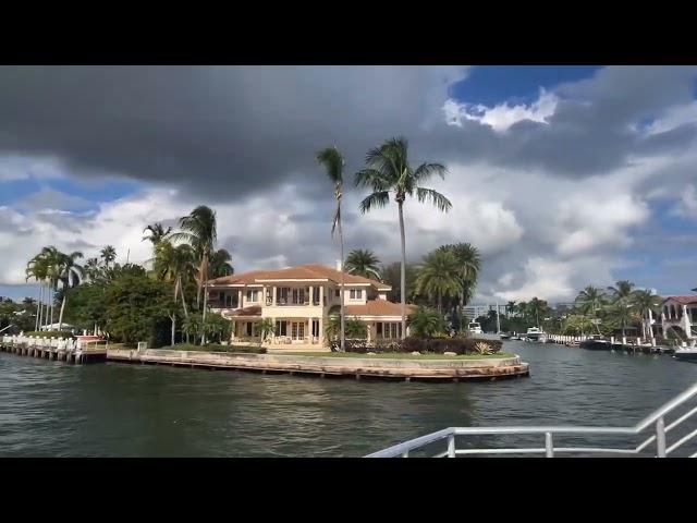 Water Taxi Fort Lauderdale From Hilton Marina to Las Olas Blvd.