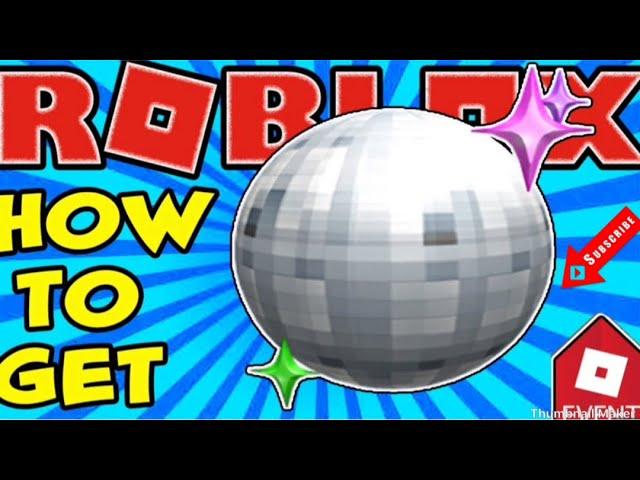 How to get the disco ball helmet roblox.