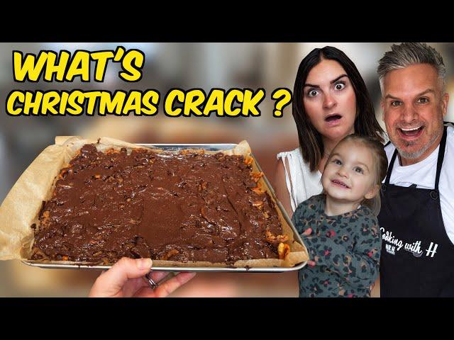 Brits Try Christmas Crack for the first time {What's Christmas Crack] ???