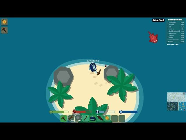 Обычный день в Starve.io =)