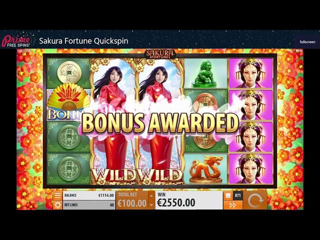 Sakura Fortune Quickspin Online Slot review